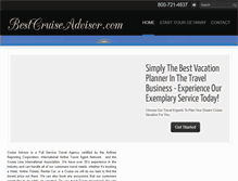 Tablet Screenshot of bestcruiseadvisor.com